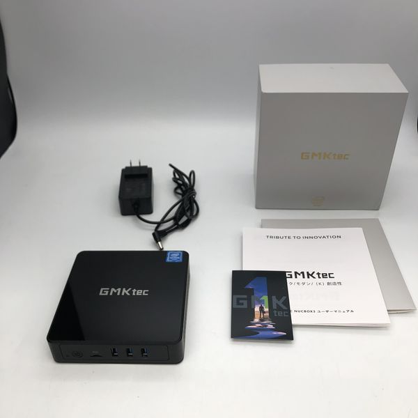 【玄人向け】NucBox3 J4125/8GB+ Celeron NucBox3」12cm角ファンレスミニPCはいかが? GMKTEC 静音 SSD 8GB/256GB KB3 ミニPC