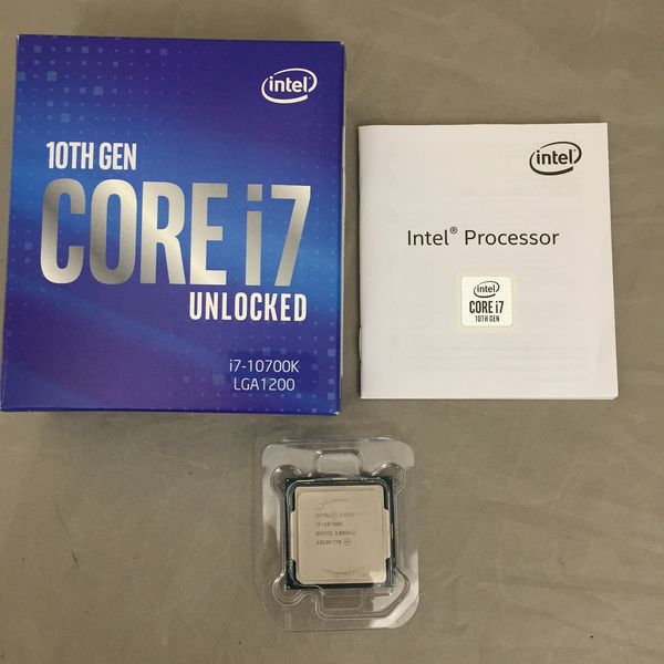 Intel 〔中古〕インテル® Core™ i7-10700K プロセッサー BOX（中古保証 