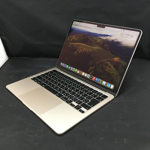 APPLE 〔中古〕MacBookAir(M2・2022)ｽﾀｰﾗｲﾄ（中古保証3ヶ月間