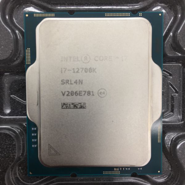 〔中古〕インテル® Core™ i7-12700K プロセッサー BOX（ Intel 〔中古〕インテル® Core™ i7-12700K プロセッサー BOX