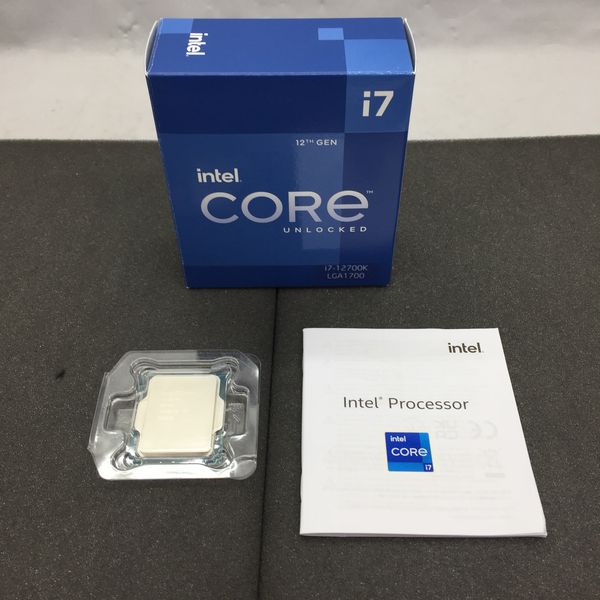 〔中古〕インテル® Core™ i7-12700K プロセッサー BOX（ Intel 〔中古〕インテル® Core™ i7-12700K プロセッサー BOX
