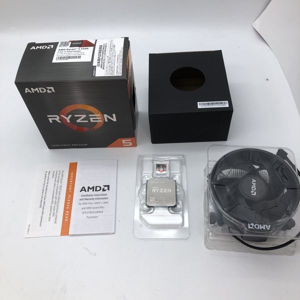 (中古品)AMD Ryzen5 5500 BOX AMD 〔中古〕Ryzen5 5500 BOX（中古保証1ヶ月間） | パソコン