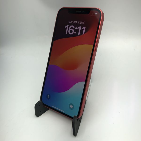 APPLE 〔中古〕iPhone12 128GB レッド MGHW3J/A SIMフリー版（中古保証