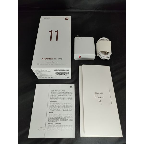 Xiaomi 〔中古〕Xiaomi 11T Pro 8GB/128GB 2107113SR MoonlightWhite