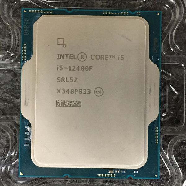 最新売れ筋 中古 インテル Core i5-12400F LGA1700 クーラー、保証書付