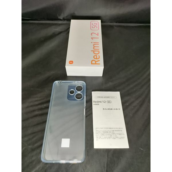 Xiaomi 〔中古〕Redmi12 5G 4GB/128GB XIG03SKA MidnightBlack Xiaomi 〔中古〕Redmi12 5G 4GB/128GB XIG03SKA MidnightBlack