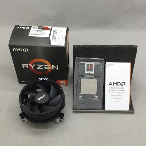 全国送料無料ギフト 5500 〔中古〕Ryzen5 AMD Bulk（中古保証1ヶ月間） パソコン | CPU