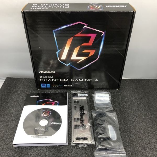 ASRock 〔中古〕Z690M Phantom Gaming4 /LGA1700/DDR4メモリ対応（中古
