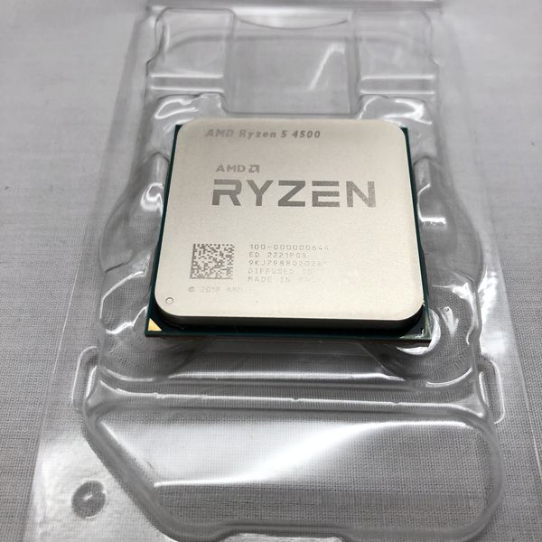 【中古】AMD Ryzen 5 4500 AMD 〔中古〕Ryzen5 4500 〔3.6GHz/Socket AM4〕（中古1ヶ月保証