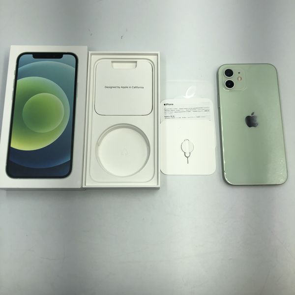 APPLE 〔中古〕iPhone12 128GB グリーン MGHY3J/A SIMフリー版（中古