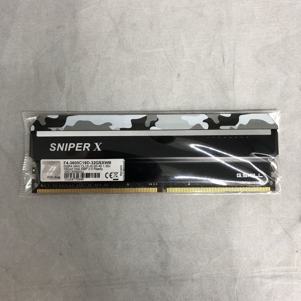 G.SKILL 〔中古〕288pin DDR4 3600 PC4-28800 16GB for Desktop（中古