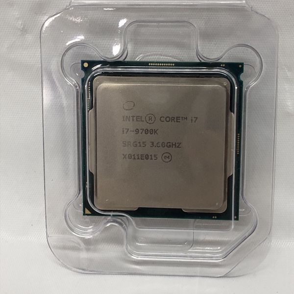 CPU intel CORE i7-9700k 中古 中古】Intel Core i7-9700K (3.6GHz/TB:4.9GHz/SRG15/R0) bulk LGA1151