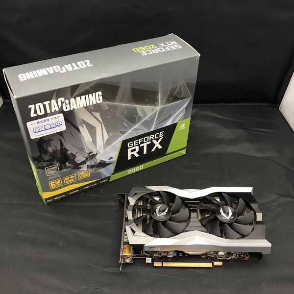 ZOTAC 〔中古〕GeForce RTX 2060 Twin Fan ZT-T20600F-10M（中古保証1 