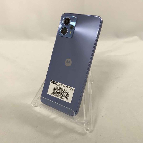 MOTOROLA 〔中古〕moto g13 PAWW0019JP ラベンダーブルー SIMフリー