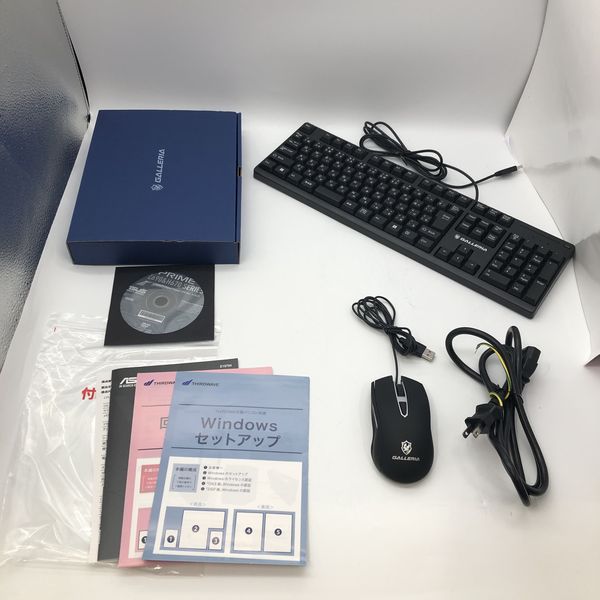 ノーブランド 〔中古〕GALLERIA XA7C-R36T(12世代i7/メモリ32GB 