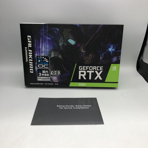 玄人志向 〔中古〕GeForce RTX 3060 GG-RTX3060-E12GB/OC/DF（中古保証