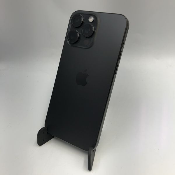 APPLE 〔中古〕iPhone15ProMax 256GB ブラックチタニウム MU6P3J/A SIM 