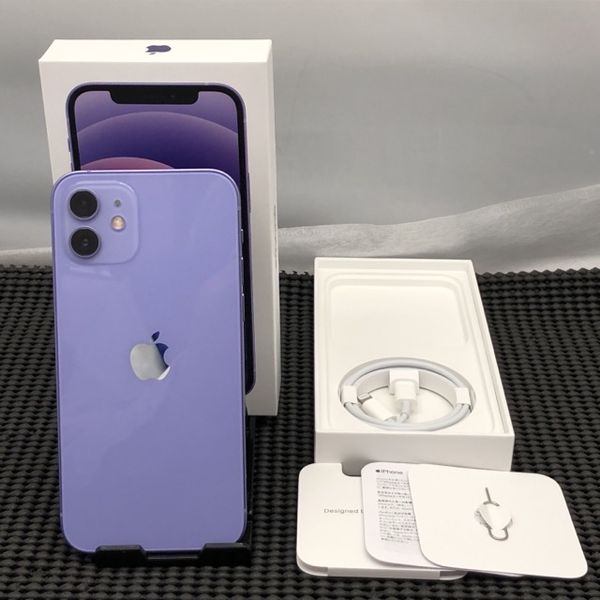 iPhone12 64GB パープル 紫 Apple iPhone12 64GB パープル (未使用品