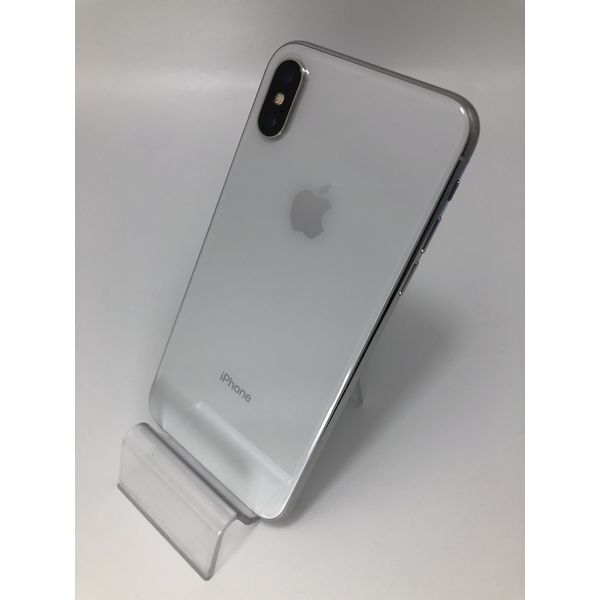 APPLE 〔中古〕iPhoneX 64GB MQAY2J/A Silver docomo SIMロック解除品
