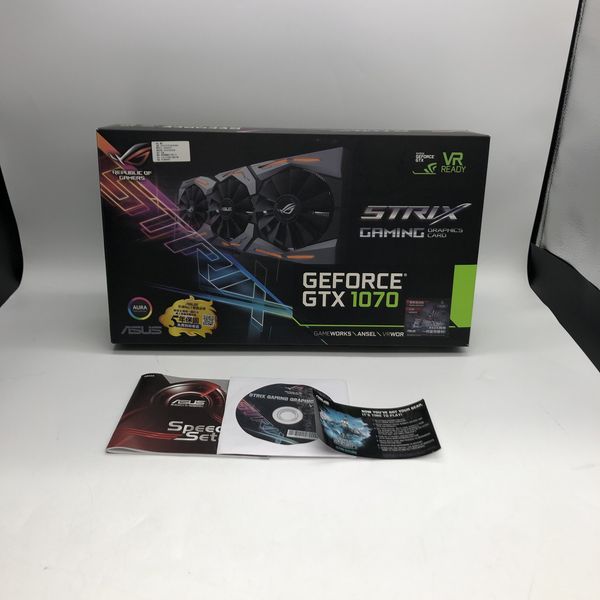 ASUS 〔中古〕GeForce GTX 1070 ROG STRIX-GTX1070-O8G-GAMING（中古