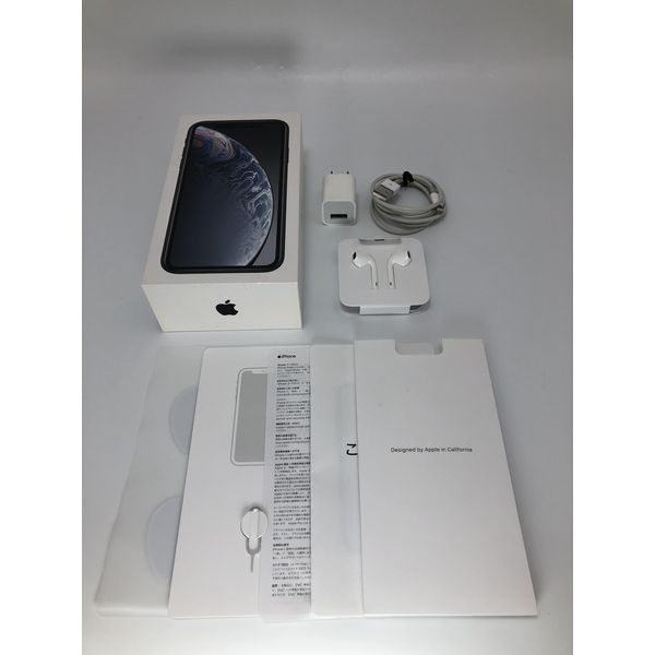 APPLE 〔中古〕iPhoneXR 64GB MT002J/A Black docomo SIMロック解除品