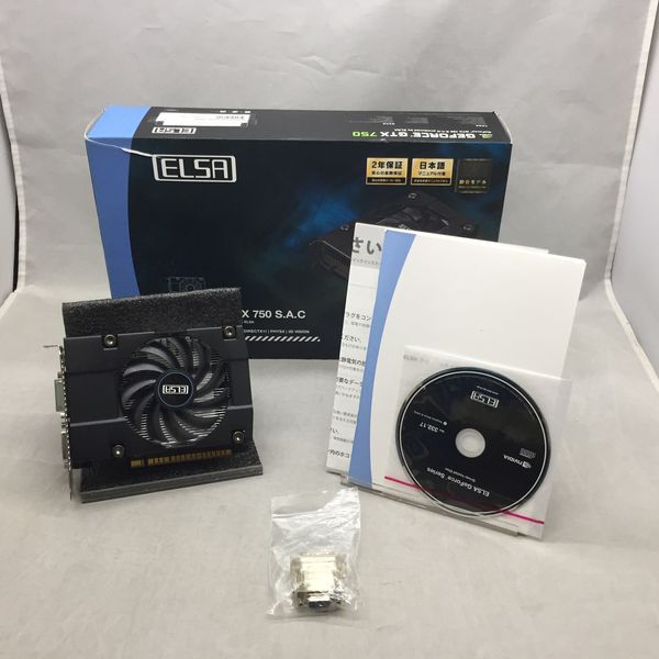 [中古] ELSA GeForce GTX 750 Ti 2GB S.A.C [送料無料] ELSA GeForce GTX 750 Ti 2GB S.A.C - 株式会社 エルザ ジャパン
