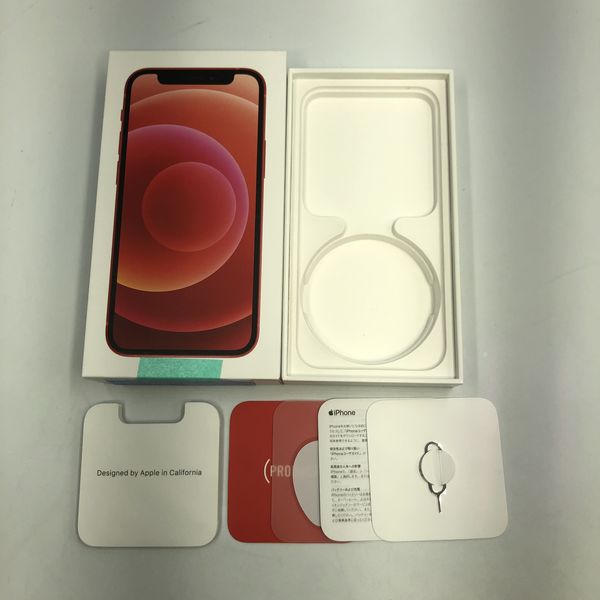 APPLE 〔中古〕iPhone12 mini 64GB レッド MGAE3J/A au対応 SIM