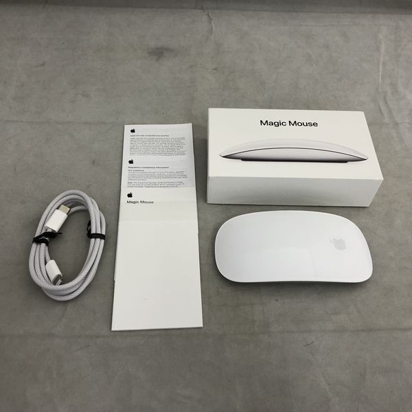 APPLE 〔中古〕Magic Mouseﾎﾜｲﾄ (Multi-Touch対応) MK2E3J/A