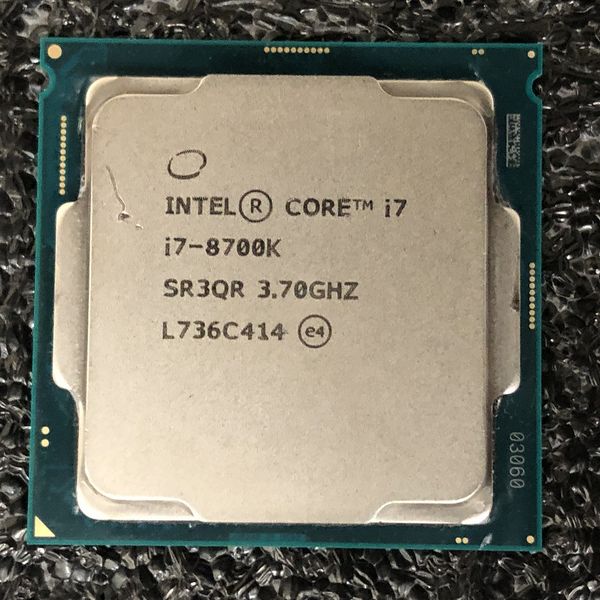 Intel Core i7 8700K バルク品