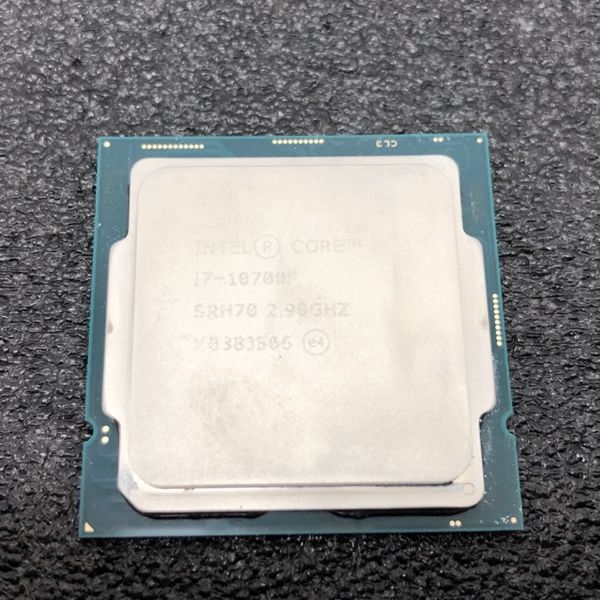 【動作確認済み】Intel Core i7 10700F Intel Core i7 10700 @ 4715.69 MHz - CPU-Z VALIDATOR