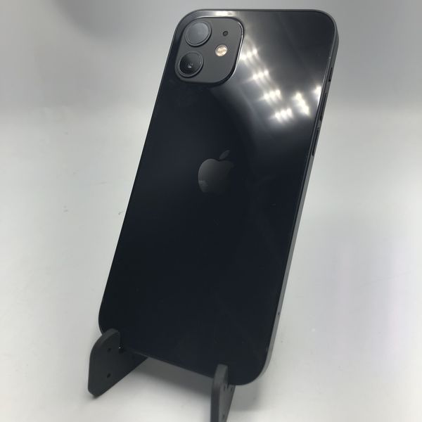 APPLE 〔中古〕iPhone12 64GB ブラック NGHN3J/A SIMフリー版（中古