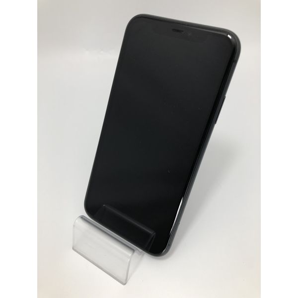 APPLE 〔中古〕iPhone11 128GB MWM02J/A Black au SIMロック解除