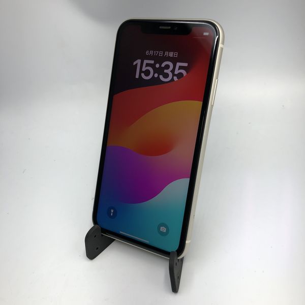 APPLE 〔中古〕iPhone11 64GB ホワイト MHDC3J/A SIMフリー版（中古