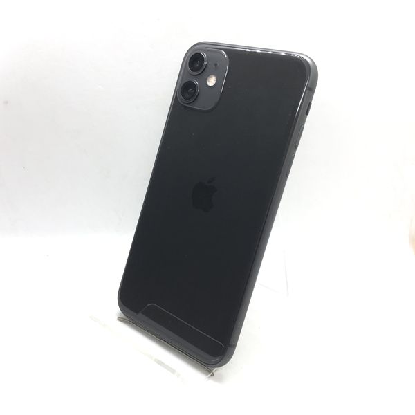 au iPhone11 128GB MWM02J/A ブラック ○ 動作確認済 APPLE 〔中古〕iPhone11 128GB ブラック MWM02J/A au対応（中古保証1