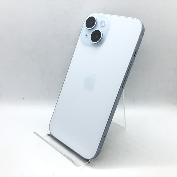 APPLE 〔中古〕iPhone15 128GB ブルー MTML3J/A SIMフリー版（中古保証 