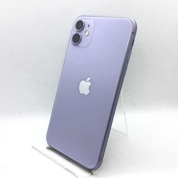 中古】Apple あらす 国内版 【SIMフリー】 iPhone 11 64GB パープル 