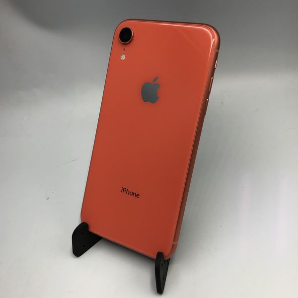 APPLE 〔中古〕iPhone XR 64GB コーラル MT0A2J/A SIMフリー版（中古 