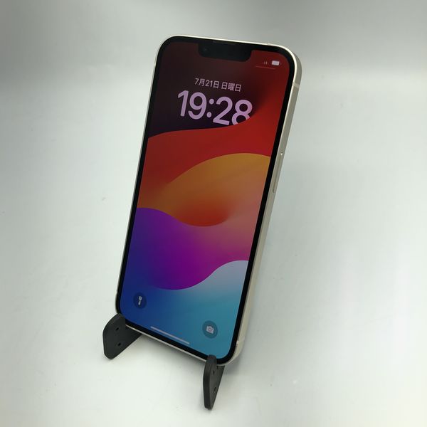 iPhone13 256GB スターライト　傷あり iPhone13 256GB スターライト背面キズあり APPLE 〔中古〕iPhone13