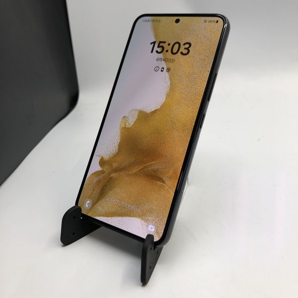 SUMSUNG 〔中古〕Galaxy S22 SCG13SJA ファントムブラック au SIM 