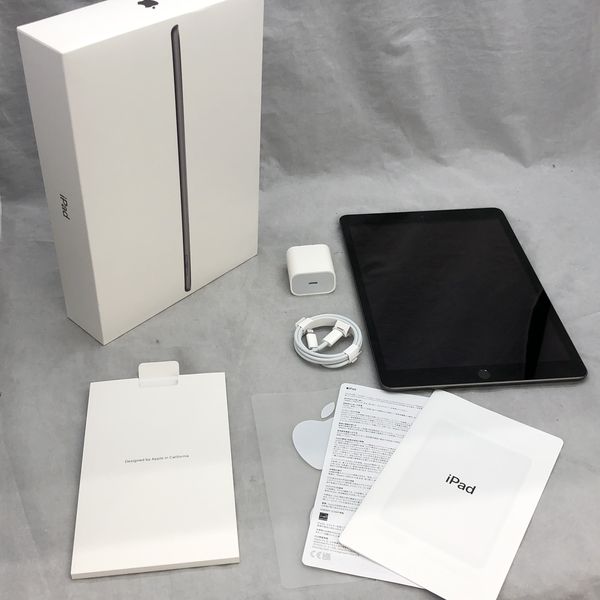 iPad 第9世代 64GB グレー Wi-Fiモデル 4点付属品付 整備済み品 Apple