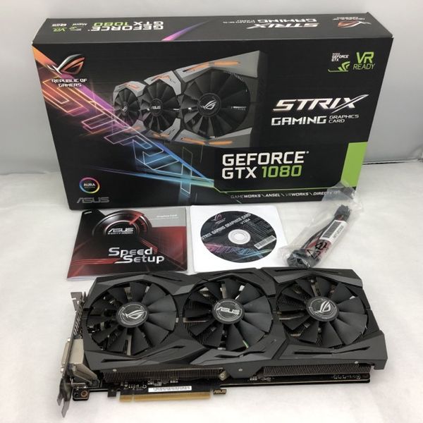 ASUS ROG STRIX GTX1080 箱無し Amazon | ASUS ROG-STRIX-GTX1080-O8G-11GBPS ROG Strix GeForce