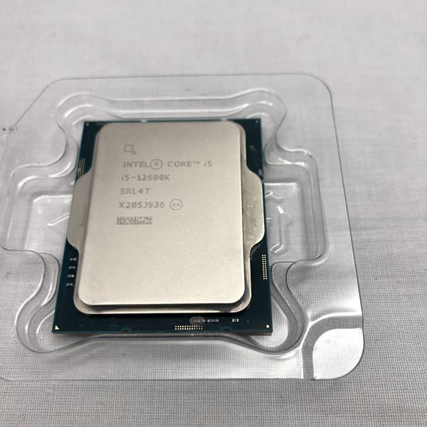 intel Core i5 12600k CPU LGA1700 保証書あり