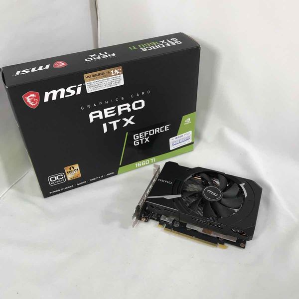 Amazon | MSI GeForce GTX 1660 Ti AERO ITX 6G OC グラフィック
