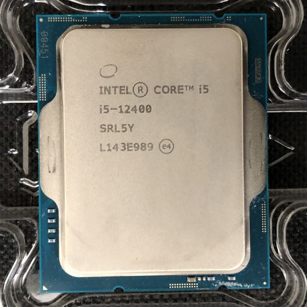 Intel 〔中古〕インテル® Core™ i5-12400 プロセッサー Bulk（中古保証 