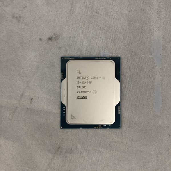 中古Intel Core i5-12400F CPU