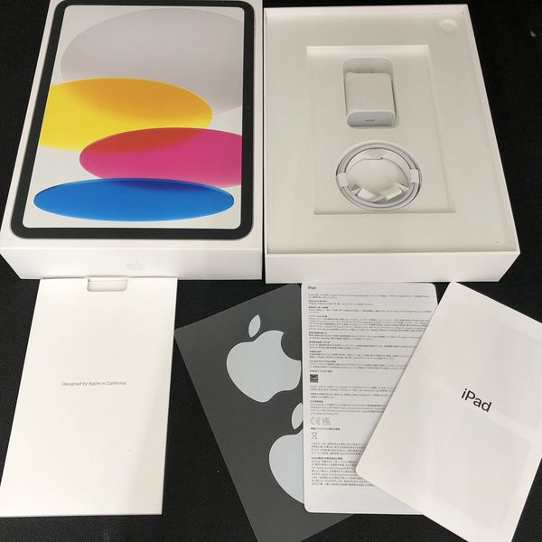 Apple iPad 本体 使用感あり 箱付き iPad Wi-Fi 256GB - ブルー（第10世代）[整備済製品] - Apple