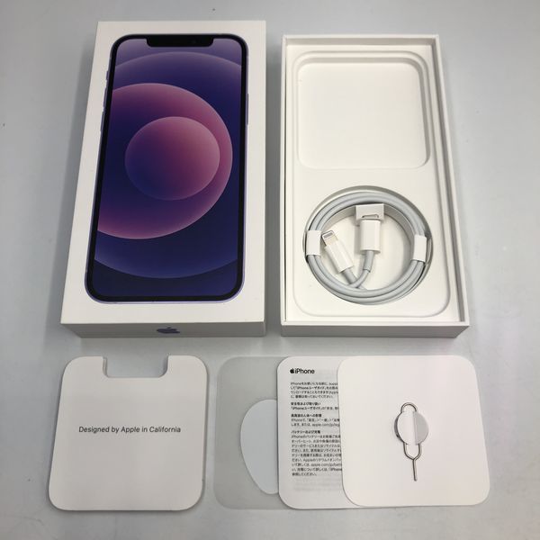 iPhone - アップル iPhone12 64GB パープル au 新品未使用 SIMフリー SIMフリー iPhone12 64GB Purple パープル [メーカー保証付き