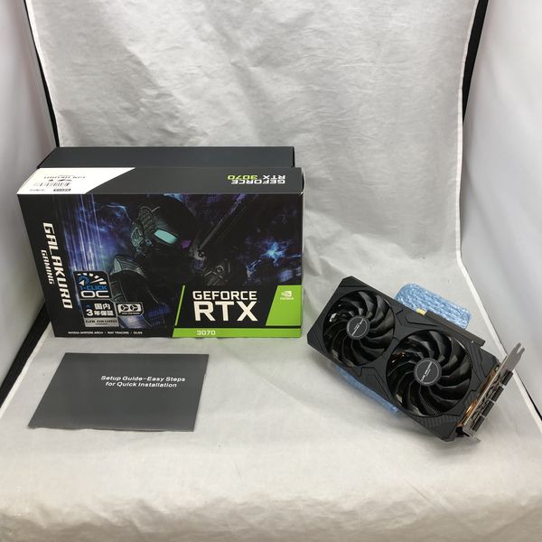 RTX3070-E8GB/OC/ 中古 ZOTAC 〔中古〕GAMING GEFORCE RTX3070 TWIN EDGE 8GB (ZT