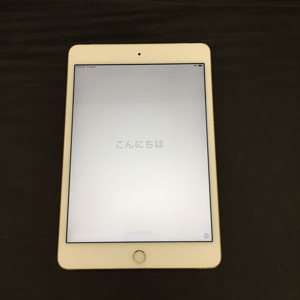 中古品）iPad mini4 Wi-fi 16GB Gold APPLE 〔中古〕iPad mini4 Wi-Fi
