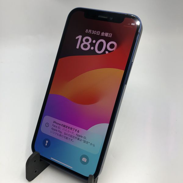 APPLE 〔中古〕iPhone12 mini 128GB ブルー MGDP3J/A docomo対応 SIM  
